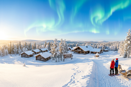 Bajo la aurora de Papá Noel PT